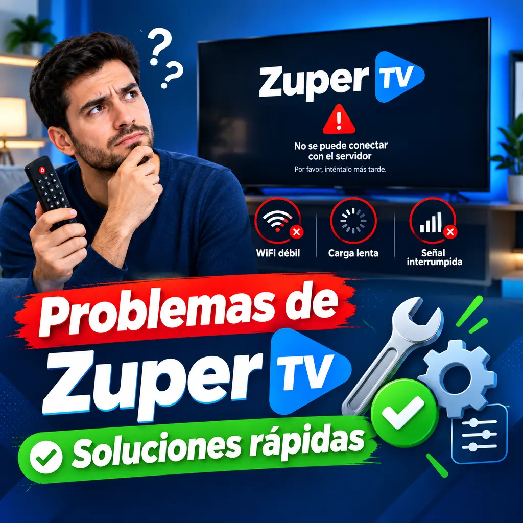 Problemas comunes de Zuper TV y cómo solucionarlos