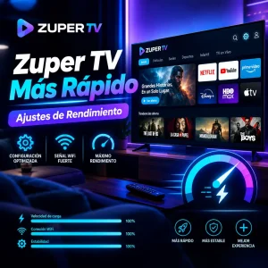 Mejores ajustes para el rendimiento de Zuper TV